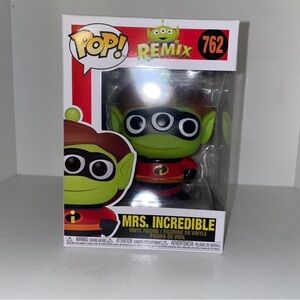 Funko Pop! Remix Mrs. Incredible Figure - Green, Black, Red